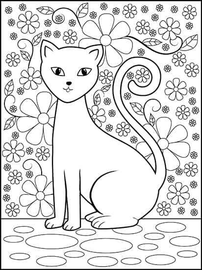 Stylized Cat Page