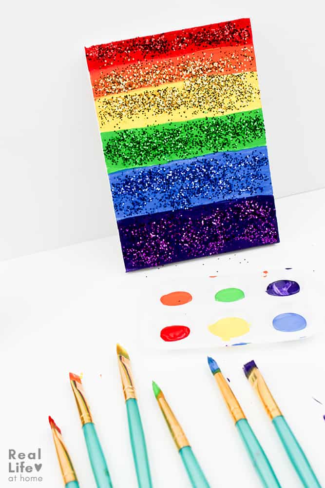 Rainbow Painting Project for Kids