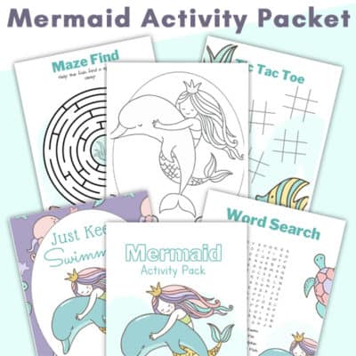 Mermaid Activity Packet