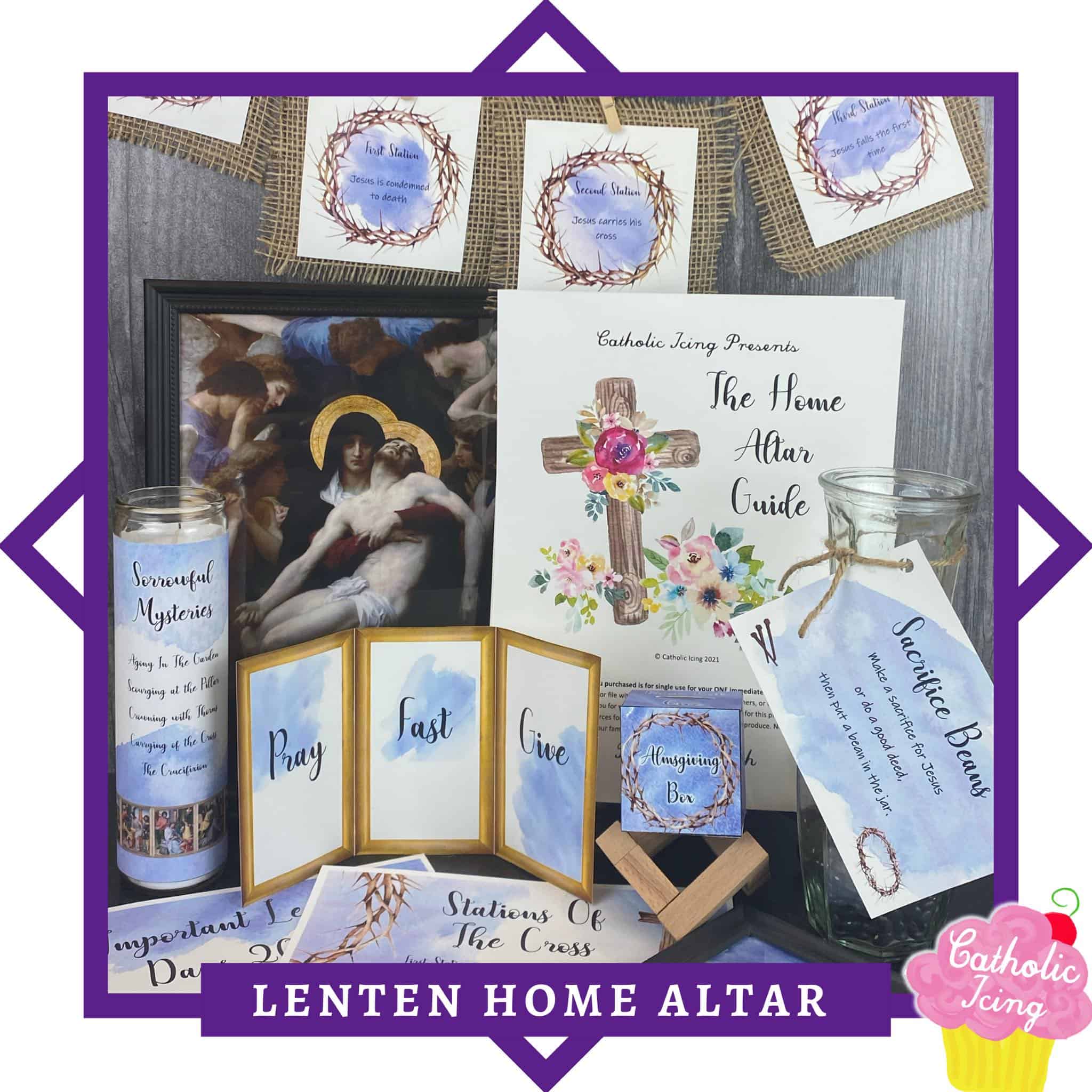 Lenten Home Altar