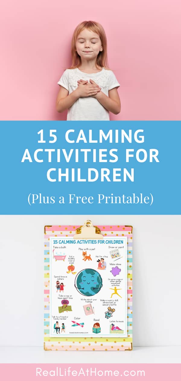 15 Calming Activities for Children