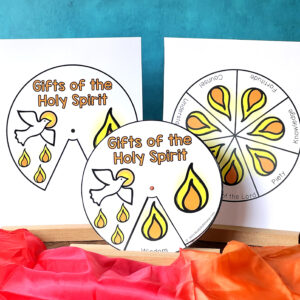 Gifts of the Holy Spirit Activity Wheel Printable Set.