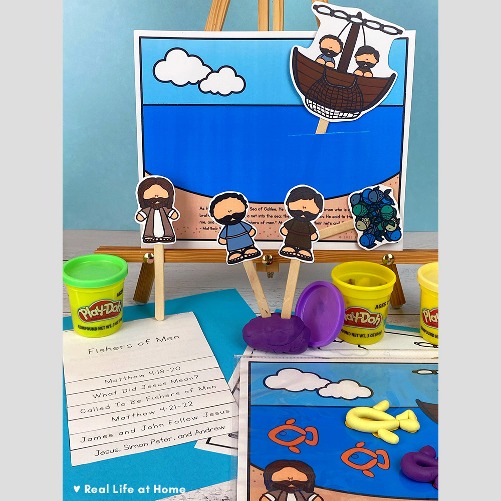 Fishers of Men Activity Pages for Kids and Families Fishers of Men Activity Pages for Kids and Families.